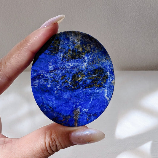 [LLPO01] Polished Lapis Lazuli Plate
