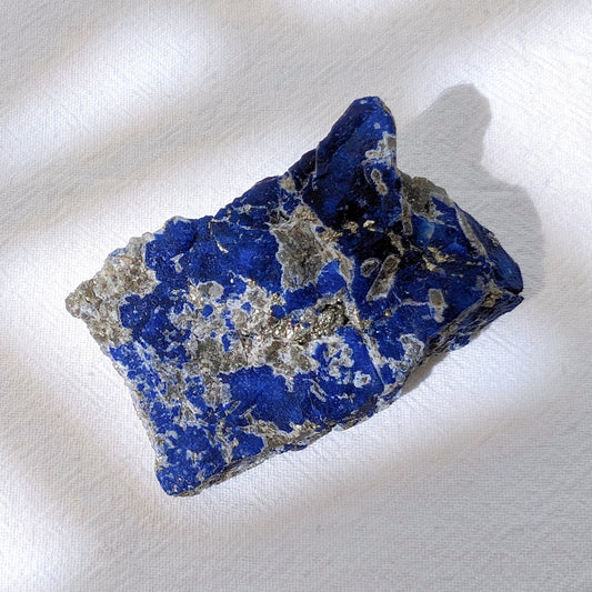 [LL17] Premium Quality Raw Lapis Lazuli 老礦青花紋青金石原石