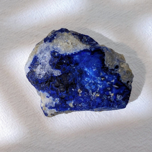 [LL18] Premium Quality Raw Lapis Lazuli 老礦青花紋青金石原石