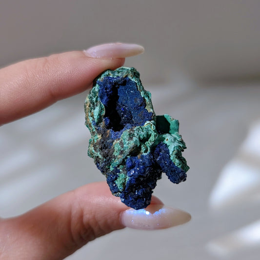 [AZ20] Azurite Malachite  藍銅礦孔雀礦共生
