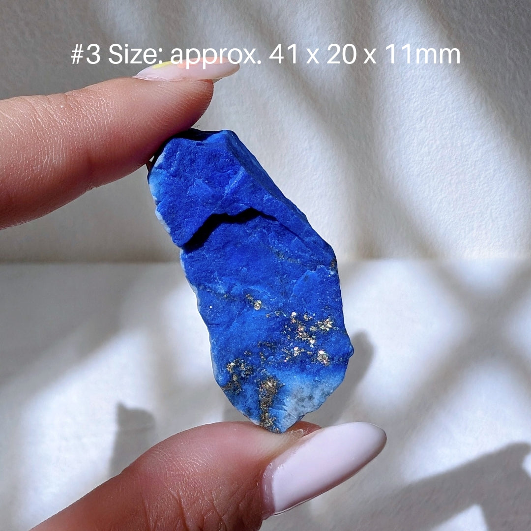 Premium Quality Raw Lapis Lazuli 老礦青花紋青金石原石