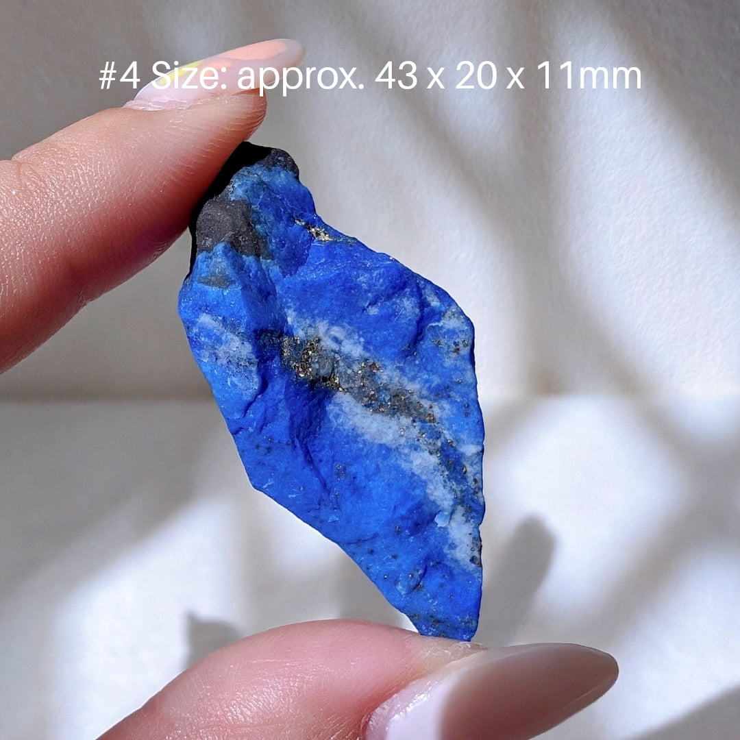 Premium Quality Raw Lapis Lazuli 老礦青花紋青金石原石