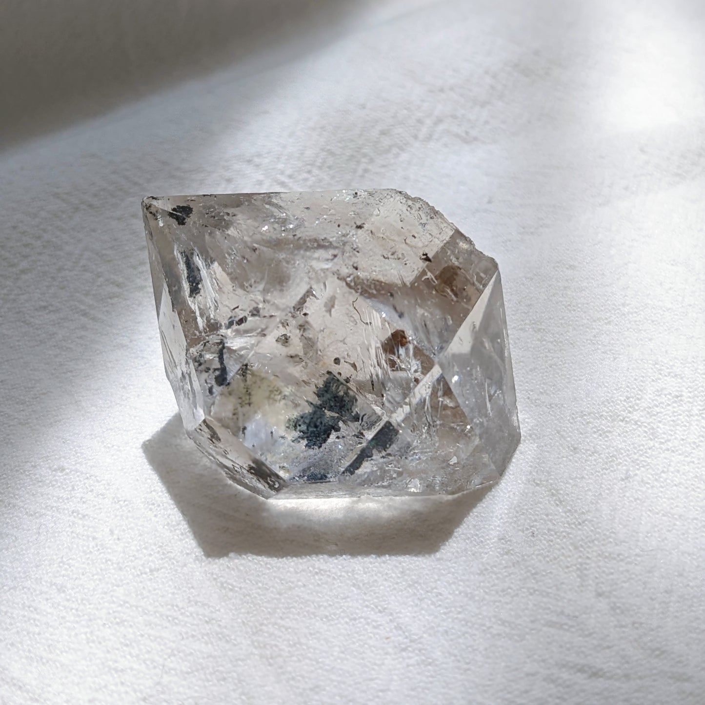 [DT02] High Grade Quicksand Double Terminated Quartz (Trigonic Record Keeper)