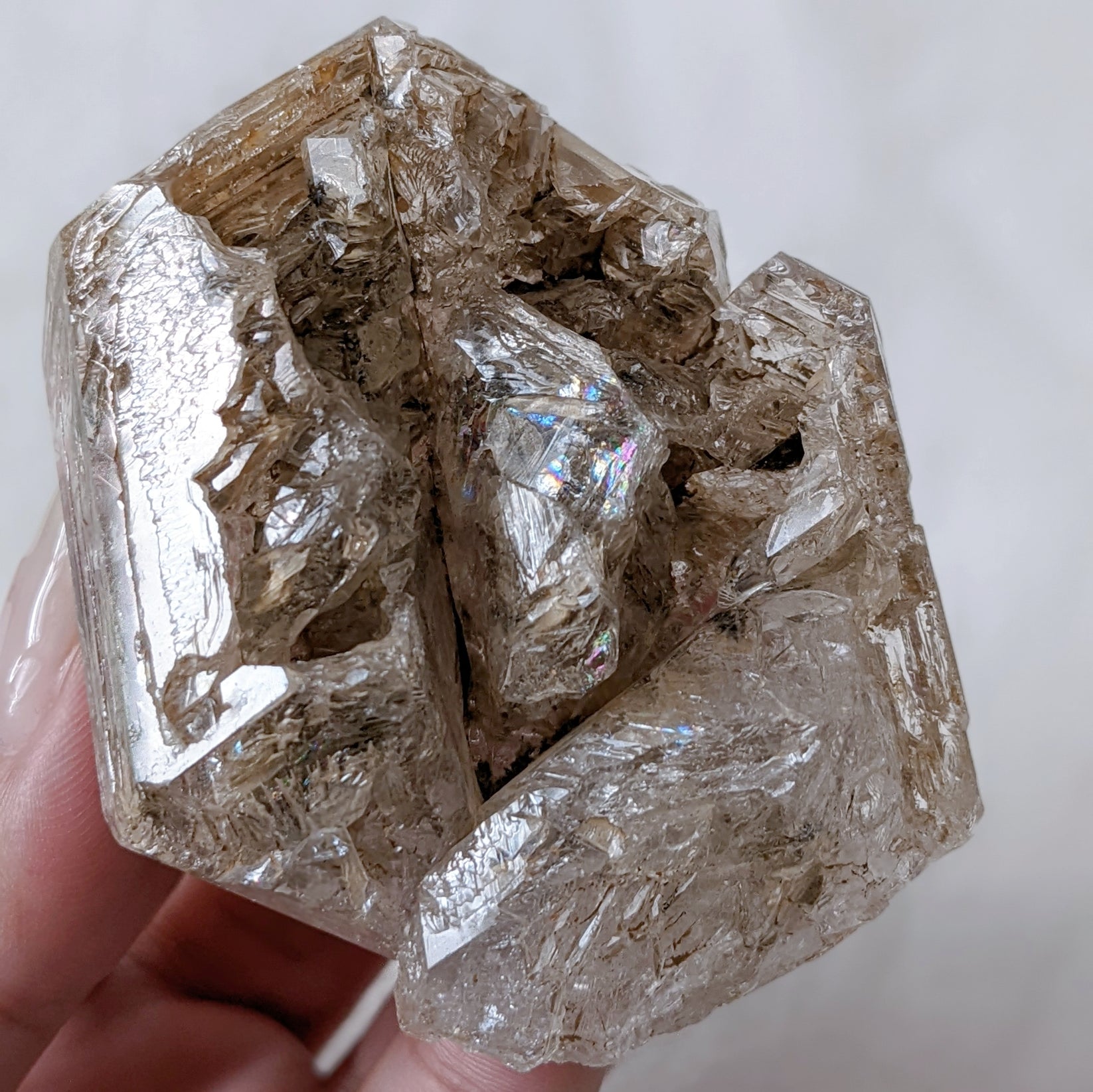 [WQ10] Fenster Quartz/Window Quartz with yellow clay 黃泥骸骨水晶 – Moonpath ...