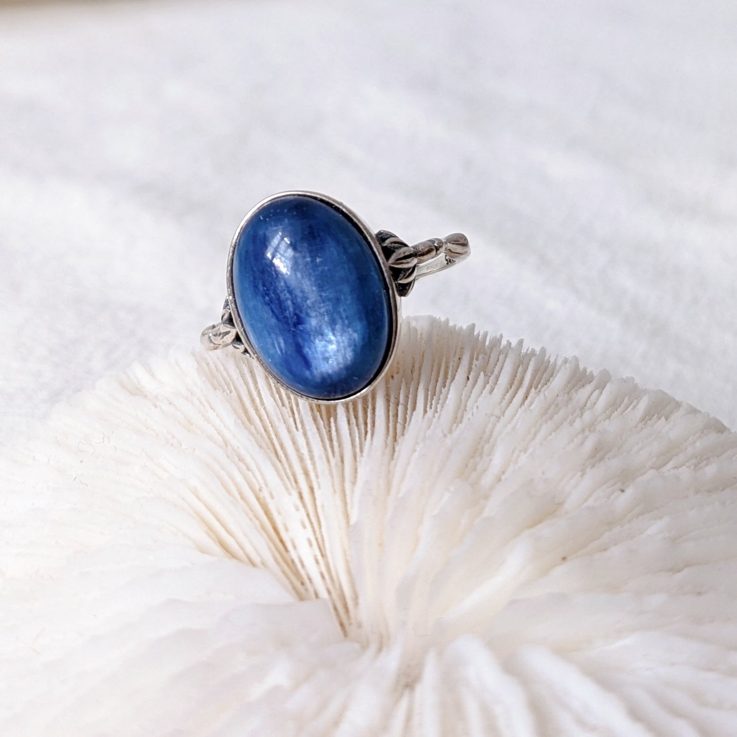 [MRKY01] Kyanite Silver Ring 藍晶銀戒指