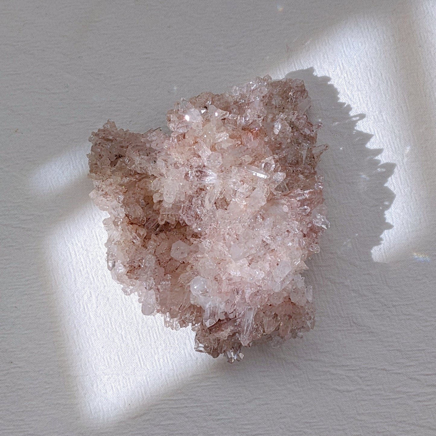 [LE08] Rare Pink Lemurian Cluster Premium Grade (double sided), Colombia