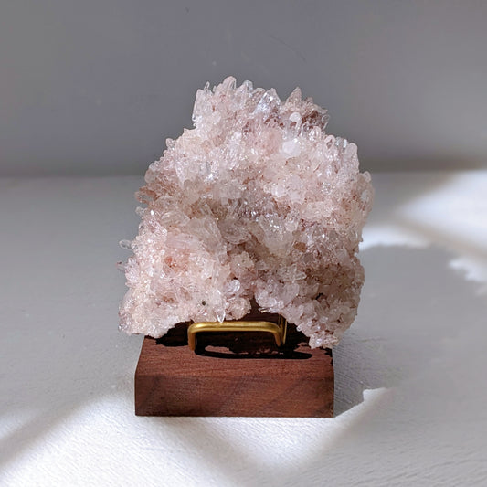 [LE08] Rare Pink Lemurian Cluster Premium Grade (double sided), Colombia