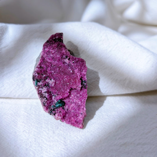 [CC07] Magenta Cobaltocalcite with Malachite, Congo