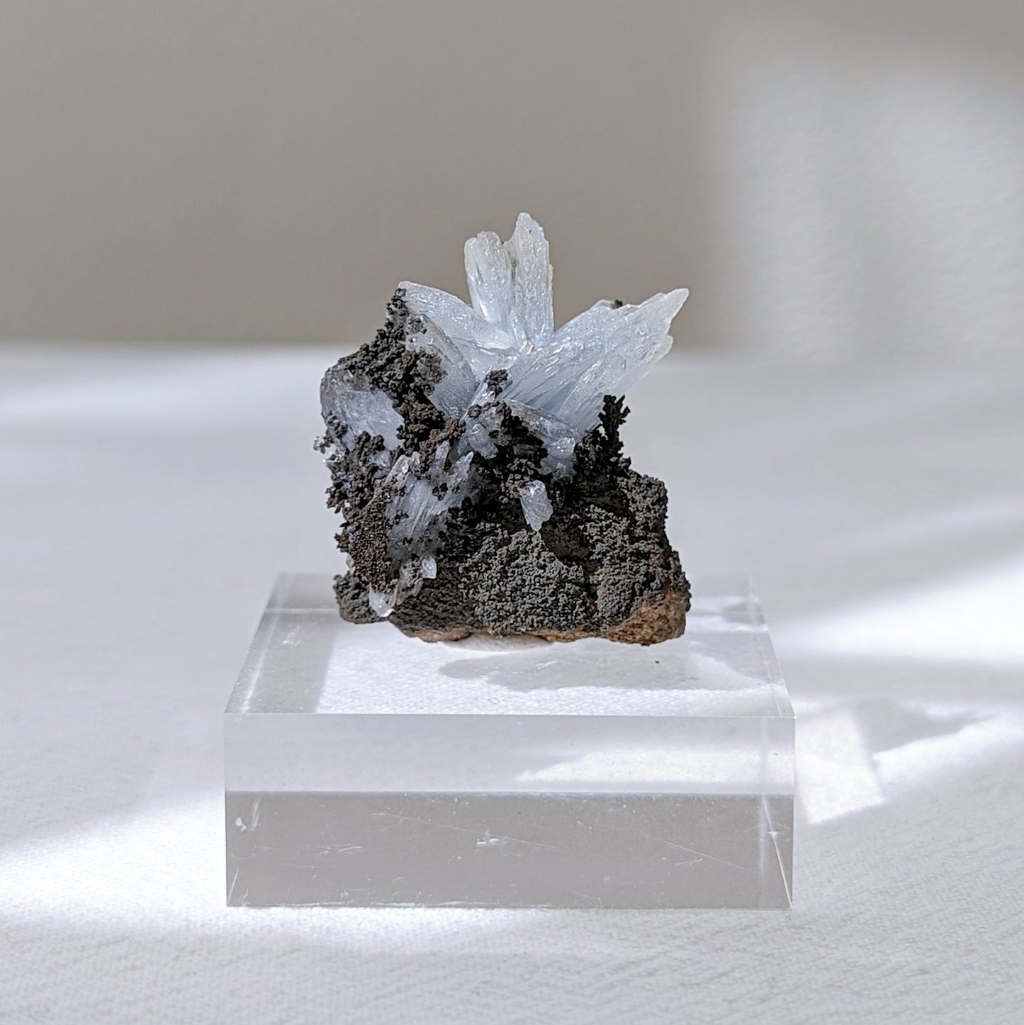 [BT01] Blue Barite mini Specimen, Morocco