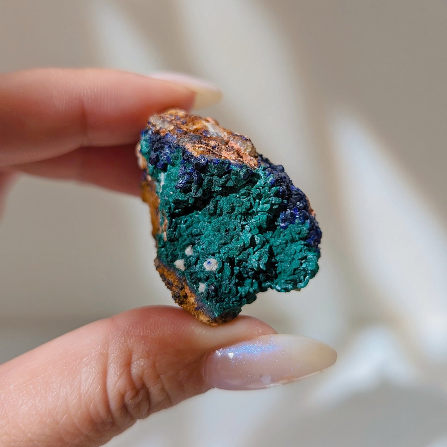 [AZ21] Azurite Malachite, Morocco