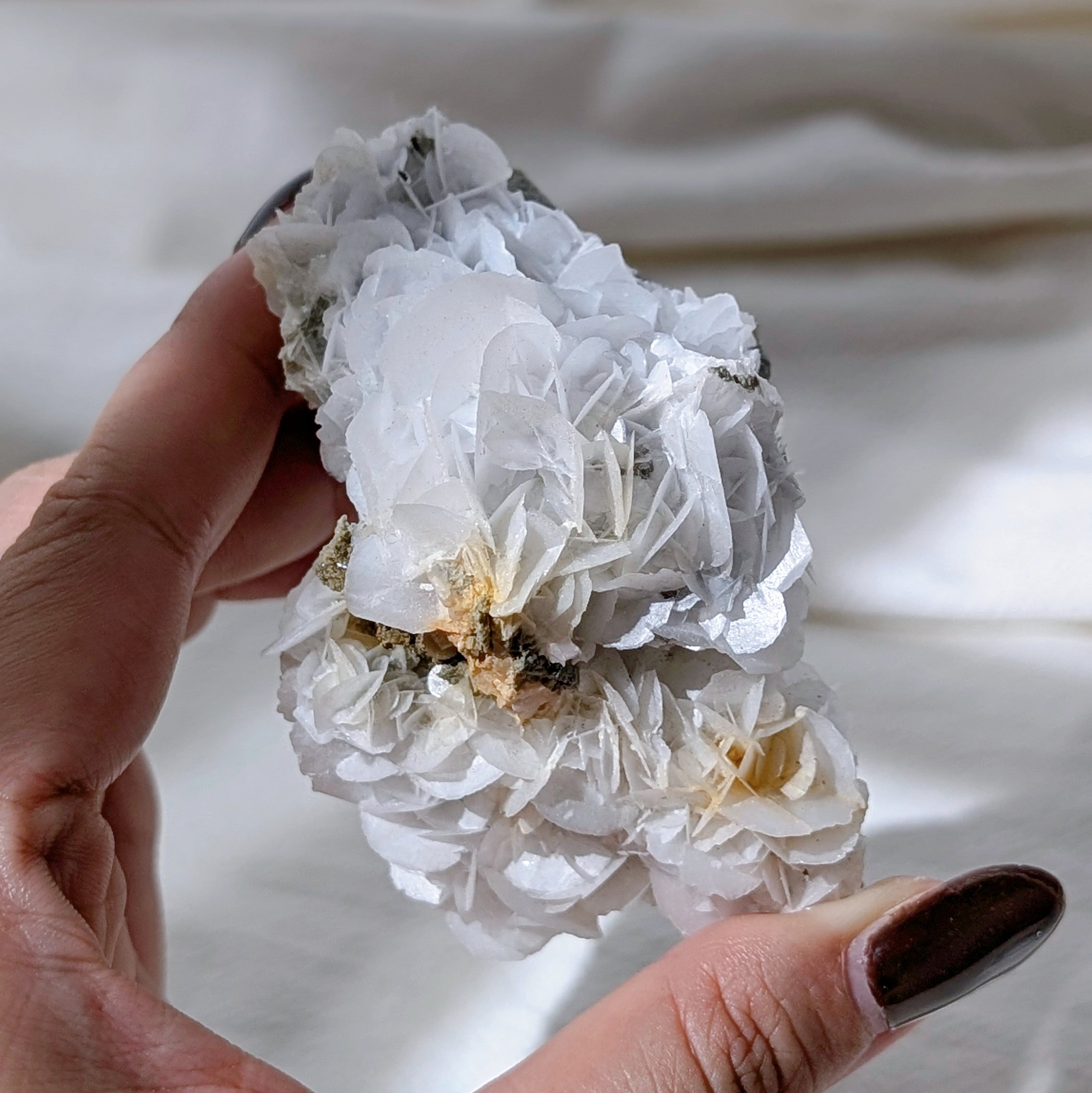 Shell Shape Calcite Specimen 貝殼方解石– Moonpath Stones