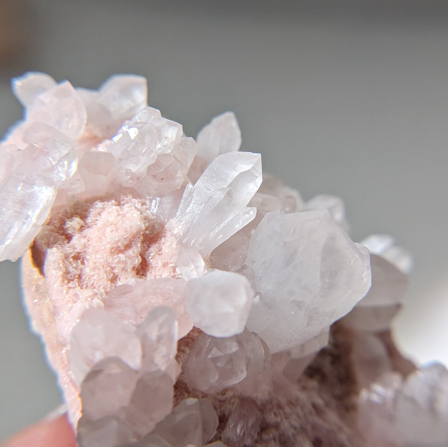 [RH02] Rhodochrosite Specimen with Quartz, Bulgaria