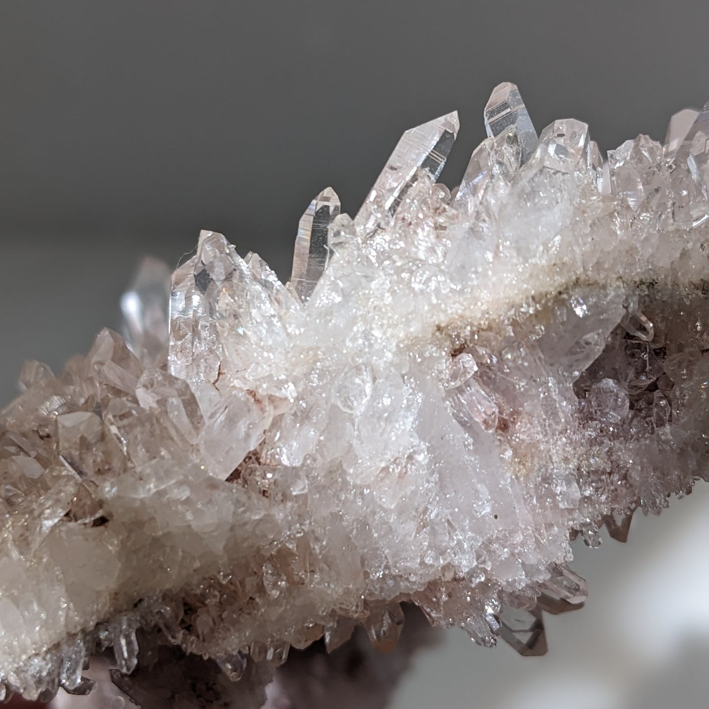 [LE08] Rare Pink Lemurian Cluster Premium Grade (double sided), Colombia