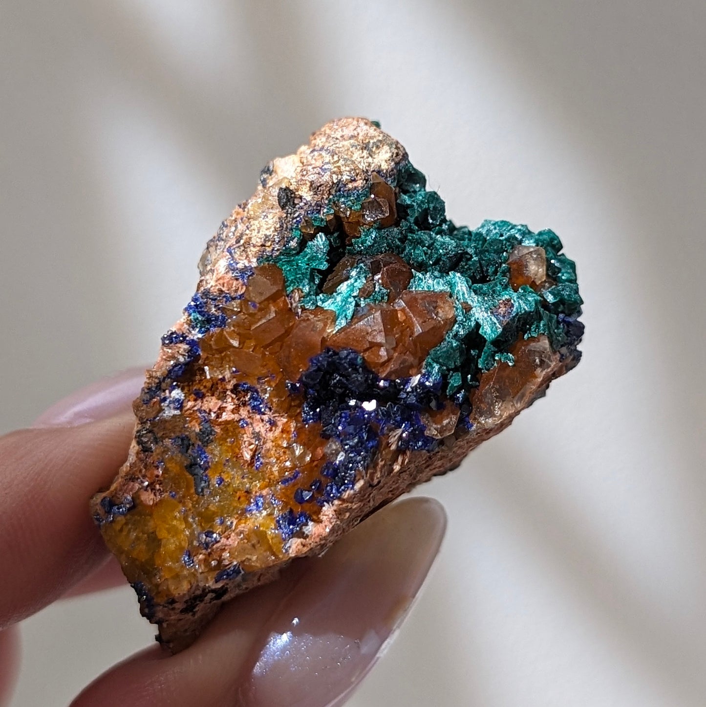 [AZ21] Azurite Malachite, Morocco