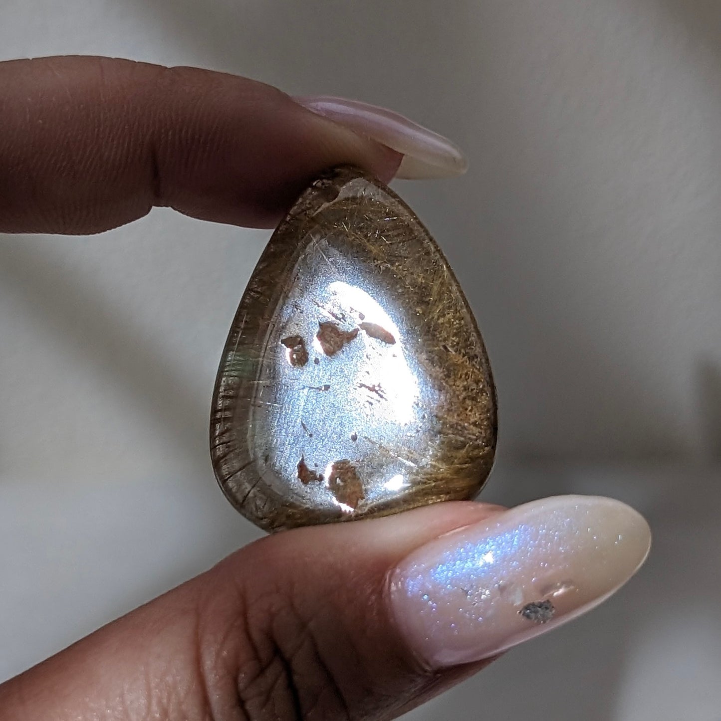 [PEGR01] Golden Rutilated Quartz Pendant