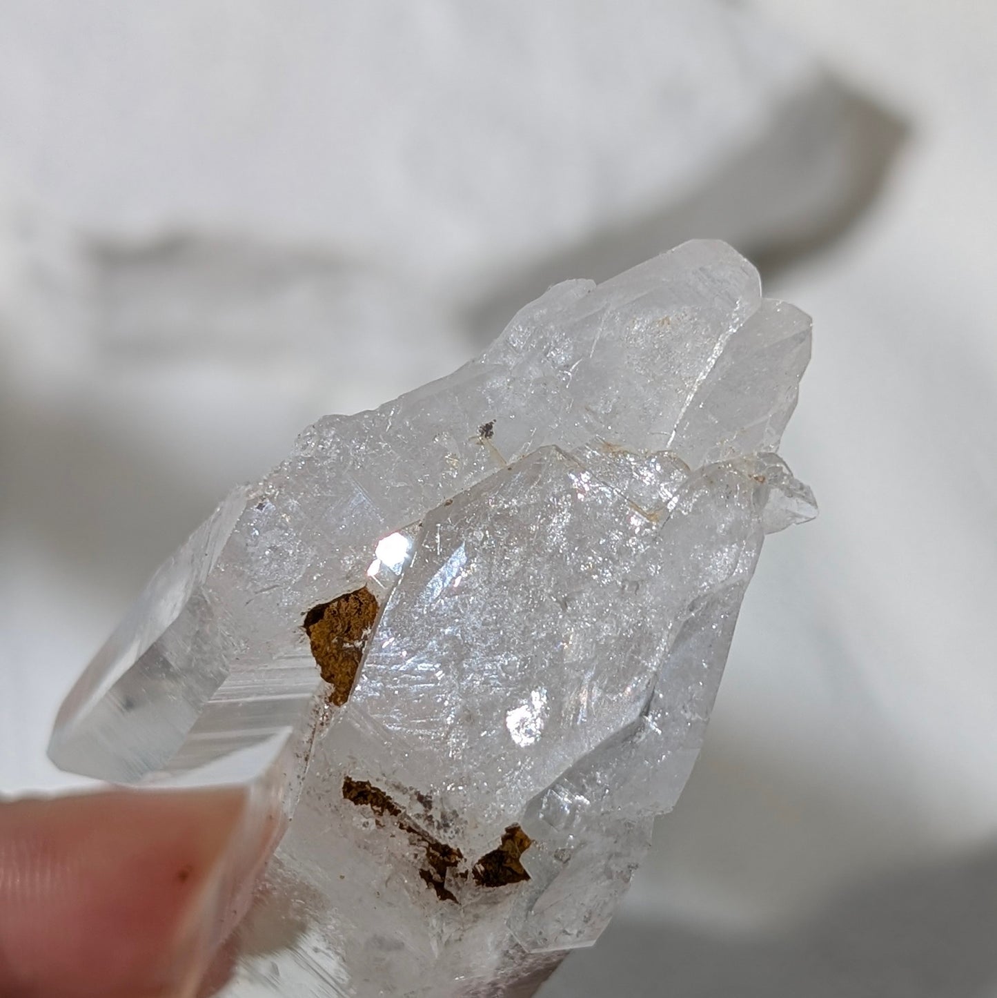 [LE14] High grade Lemurian Seed Quartz(DT+Twin quartz), Colombia