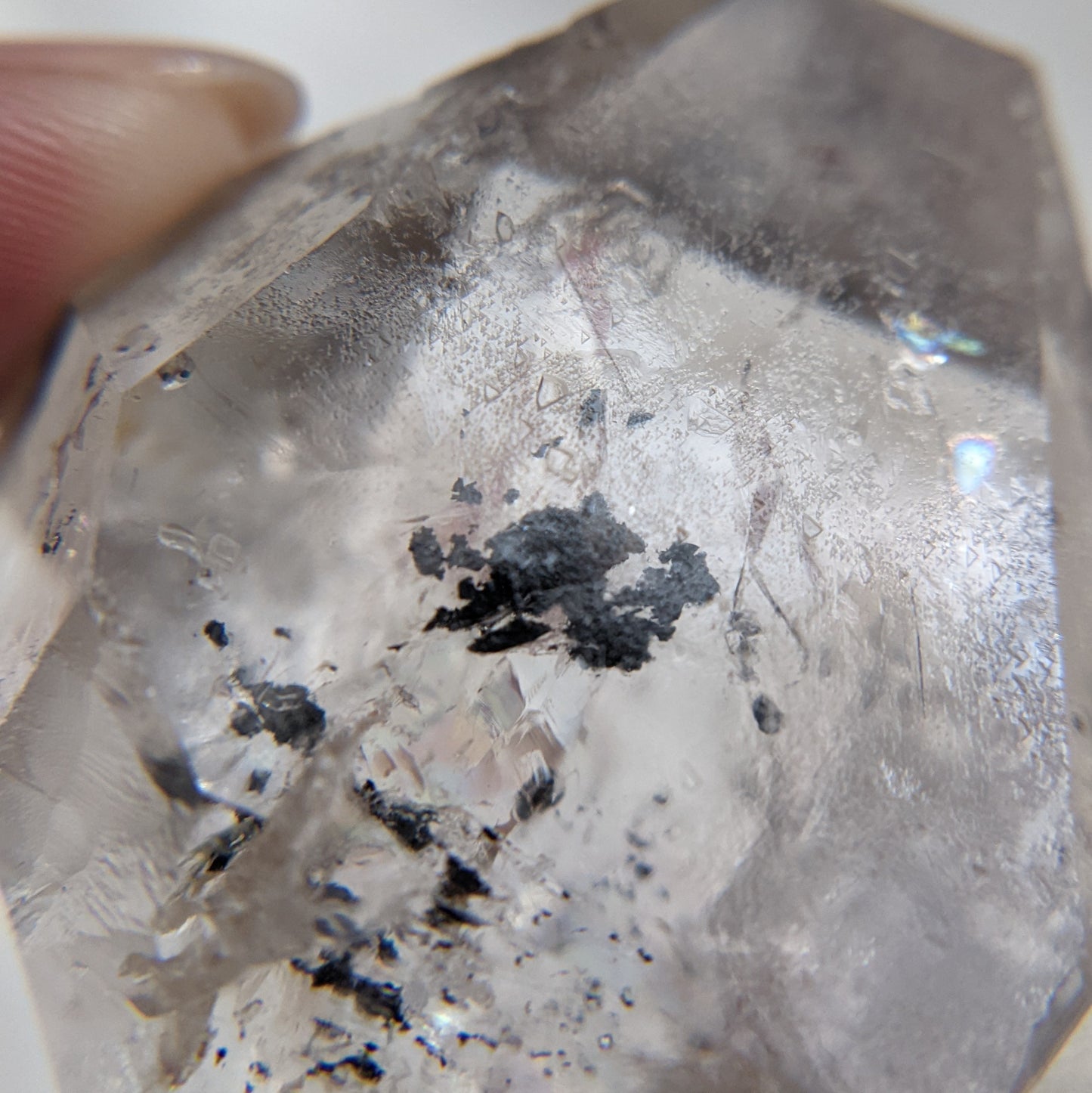 [DT02] High Grade Quicksand Double Terminated Quartz (Trigonic Record Keeper)