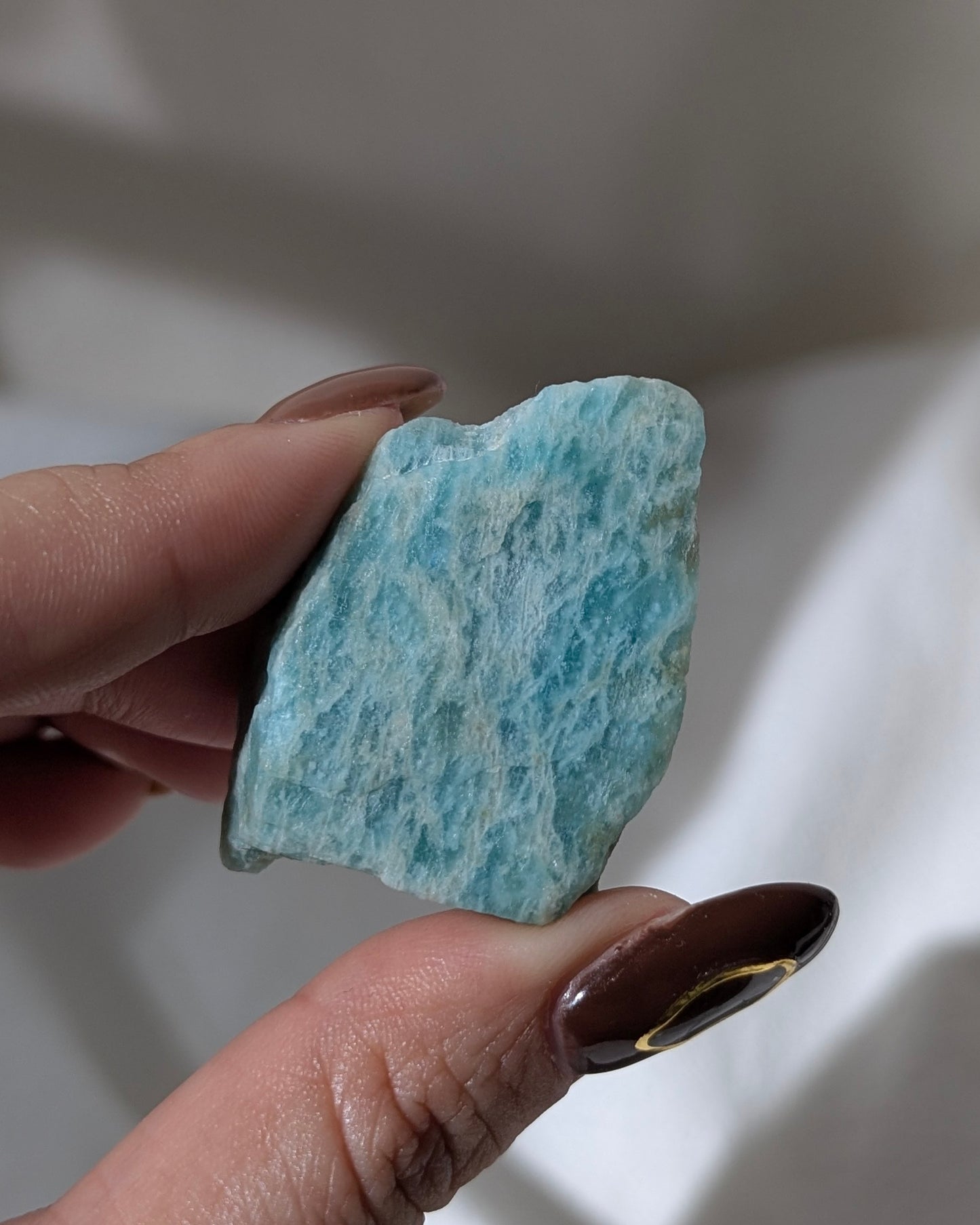 [AM03] Raw Amazonite for heart chakra healing (set of 3) 天河石原石