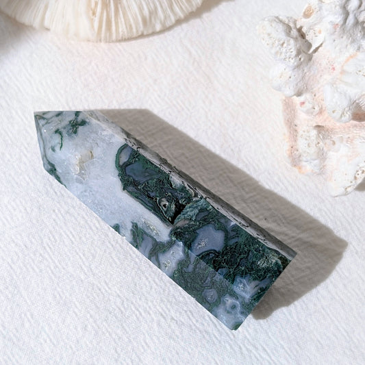 [MOOB03] Moss Agate Obelisk 水草瑪瑙柱