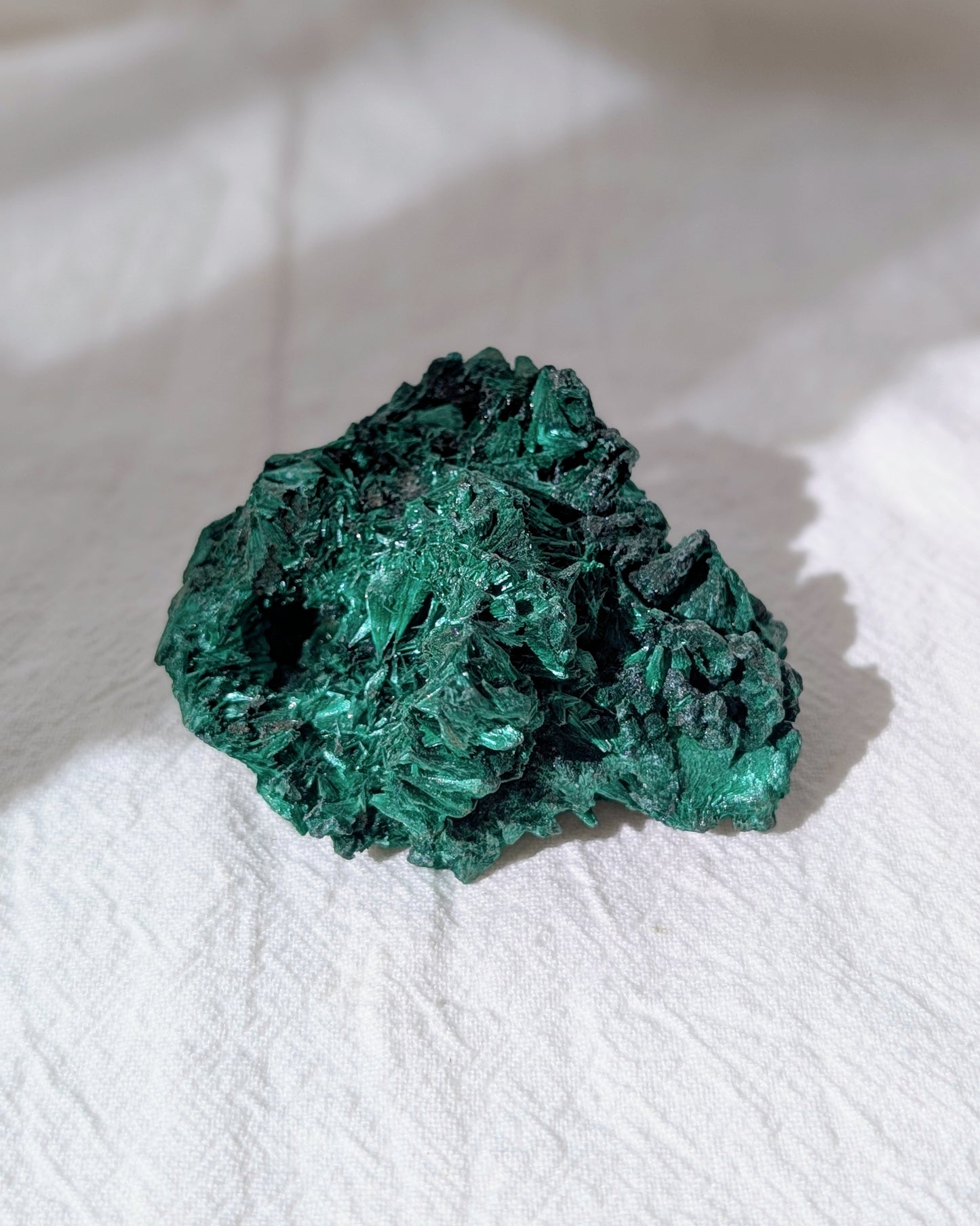 [MA13] High Grade Fibrous Malachite from Congo
