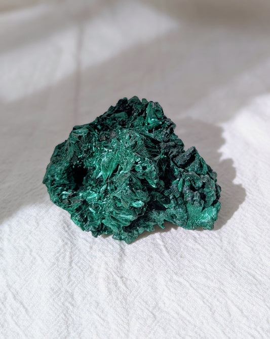 [MA13] High Grade Fibrous Malachite from Congo