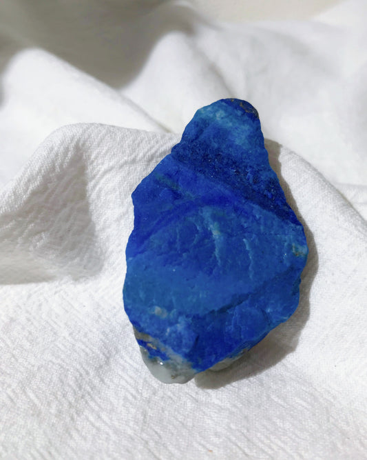 [LL26] Premium Quality Raw Lapis Lazuli 老礦青花紋青金石原石