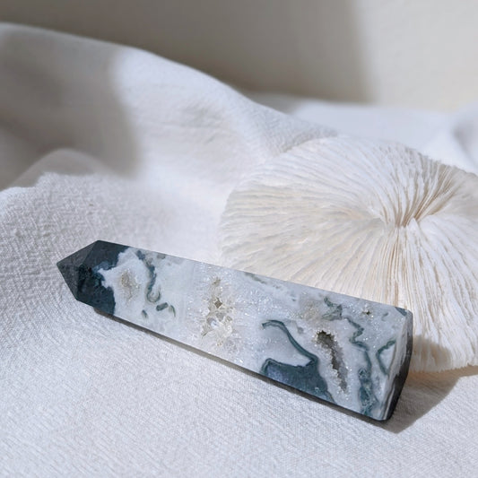 [MOOB02] Moss Agate Obelisk 水草瑪瑙柱