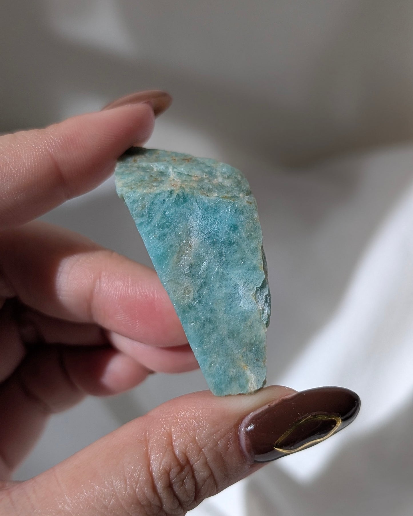 [AM03] Raw Amazonite for heart chakra healing (set of 3) 天河石原石