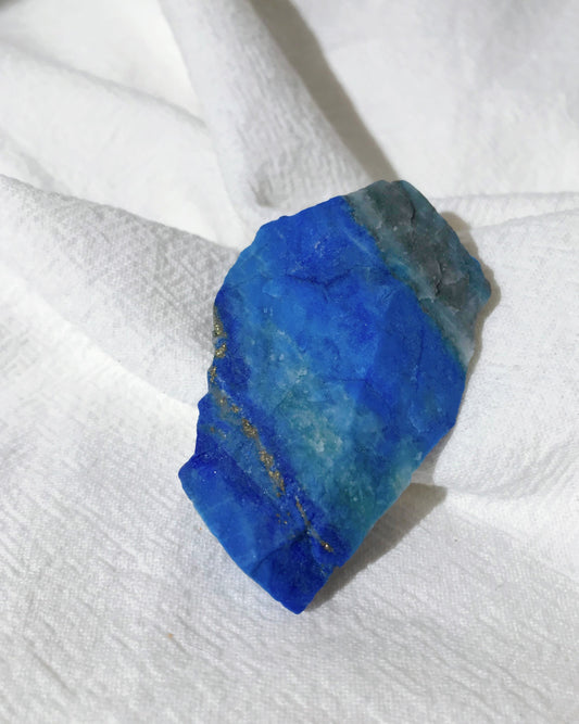 [LL27] Premium Quality Raw Lapis Lazuli 老礦青花紋青金石原石