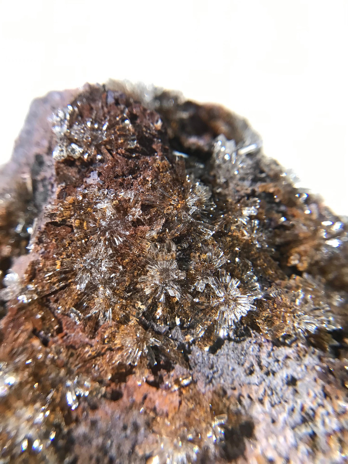 [CR11] Creedite flower on matrix 氟鋁石膏花