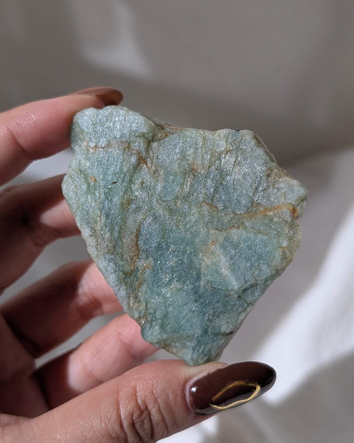 [AM03] Raw Amazonite for heart chakra healing (set of 3) 天河石原石