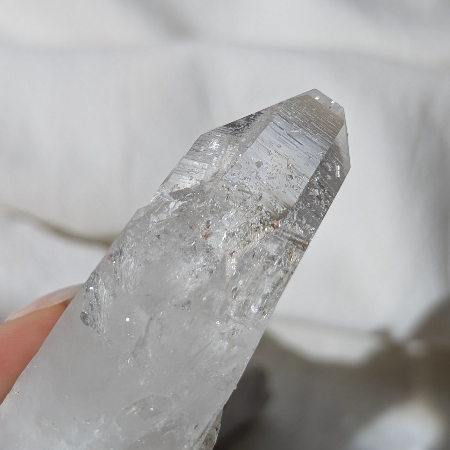 [LE10] High grade Lemurian Seed Quartz (self-healed), Colombia