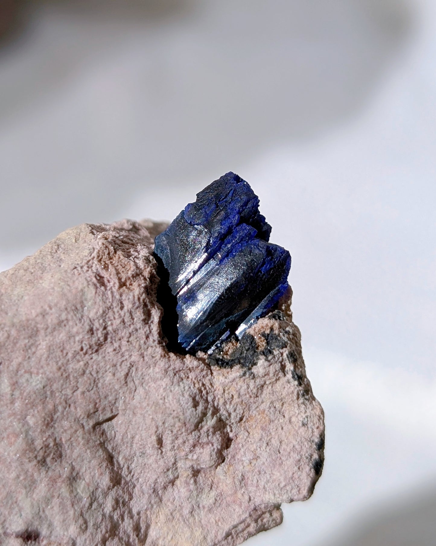 [AZ28] Azurite on matrix, Morocco