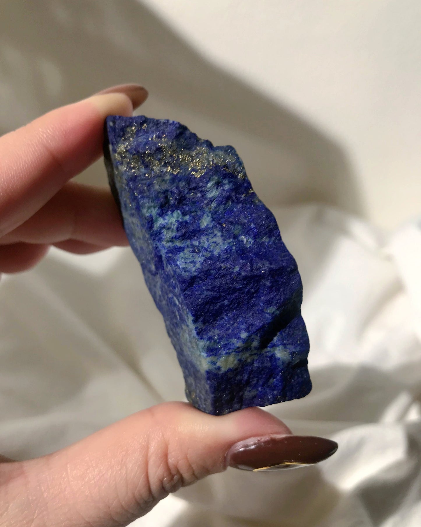 [LL25] Premium Quality Raw Lapis Lazuli 老礦青花紋青金石原石