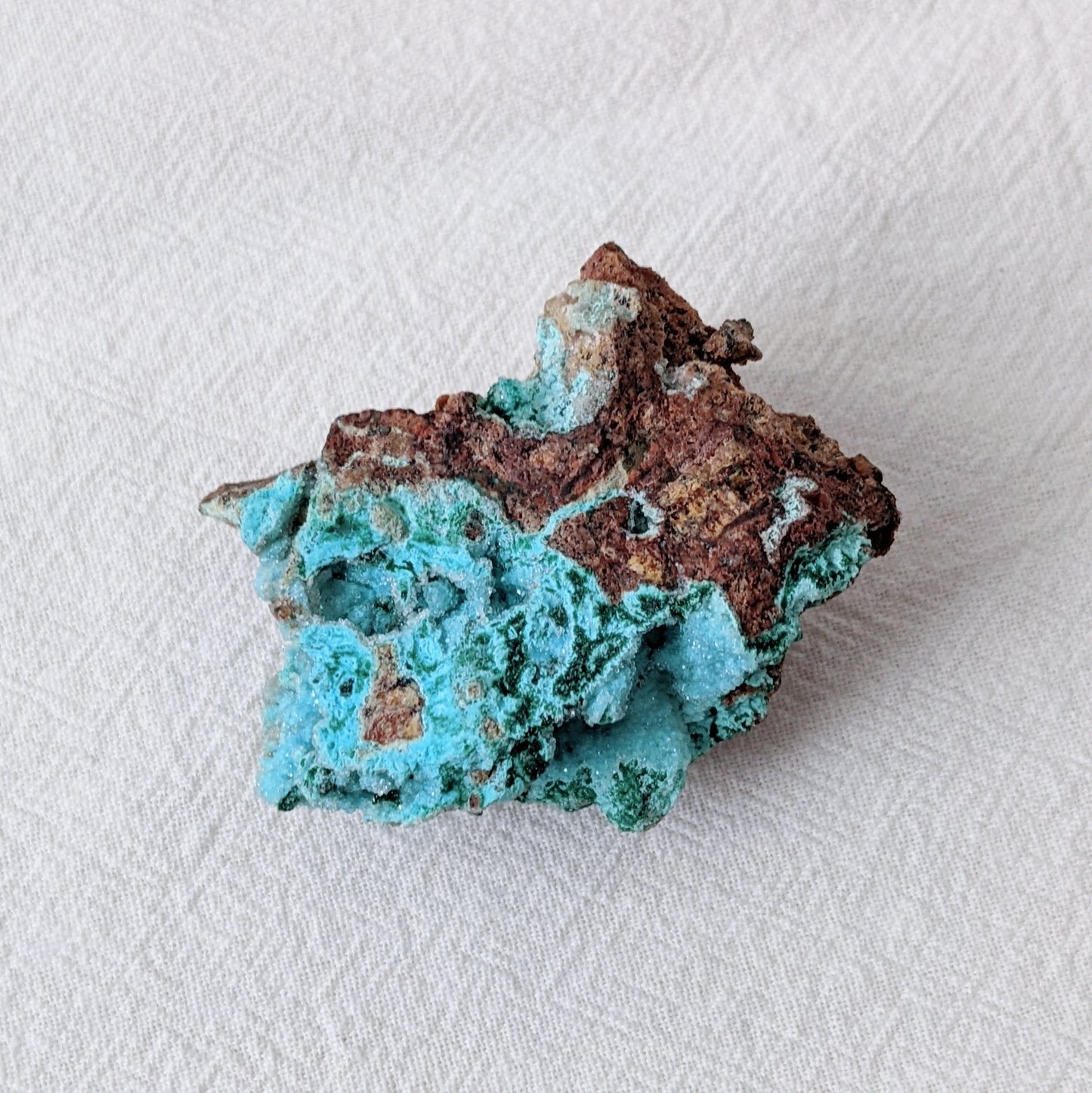 [CY02] Chrysocolla Malachite Dioptase and Quartz, Congo 剛果硅孔雀石翠銅石英共生