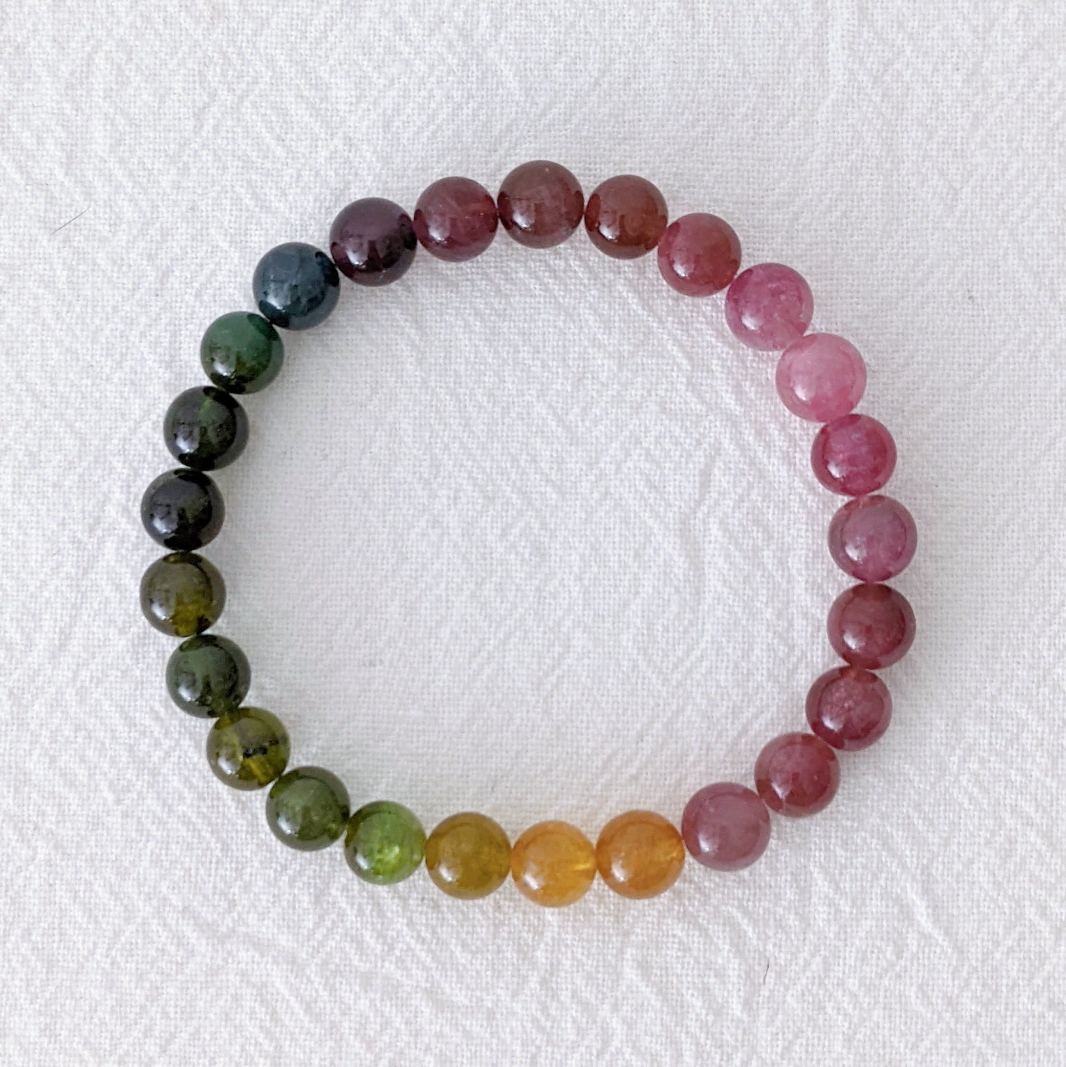 Rainbow collection | Cat eye yellow pixiu rainbow tourmaline bracelet -  Shop rainbowdreamcrystal Bracelets - Pinkoi