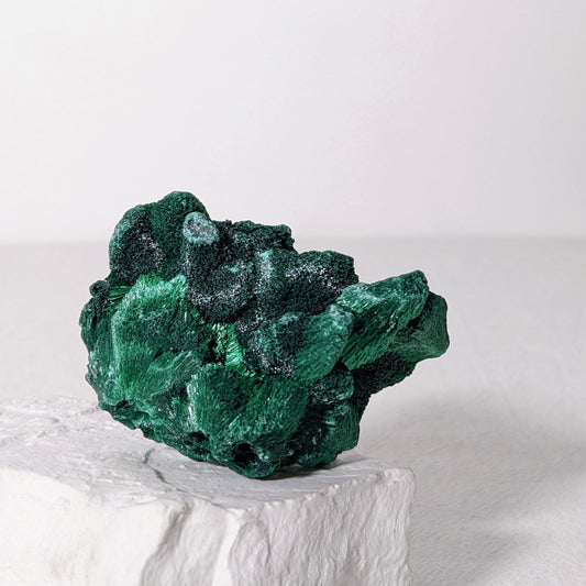 [MA07] High Grade Fibrous Malachite from Congo