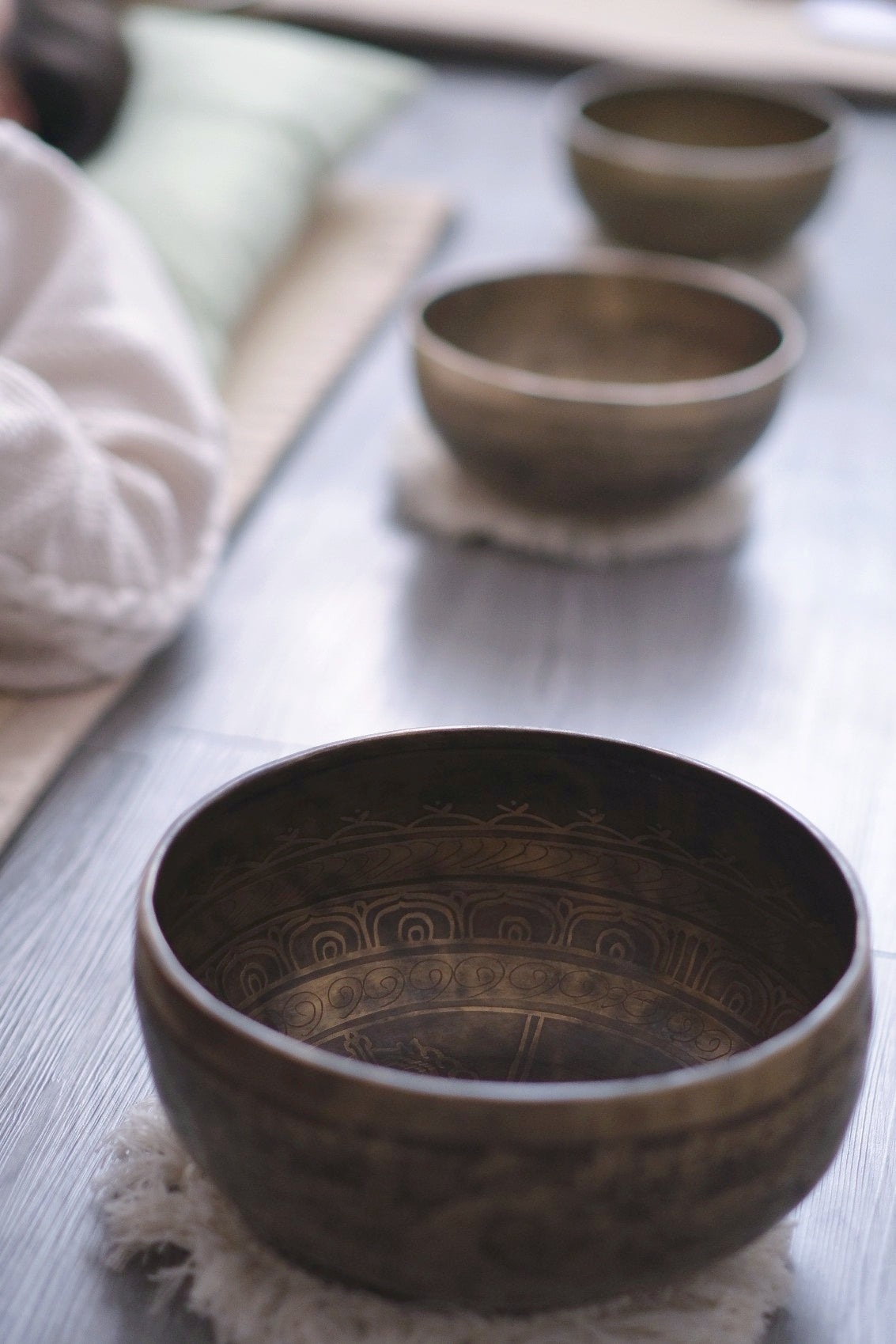 Singing Bowl Therapy Soundbath + Direct Body 1-1 Private Session